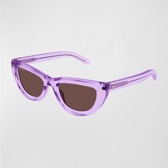 Gucci
Logo Acetate Cat-Eye Sunglasses
LILAC/PURPLE
NEW

0319